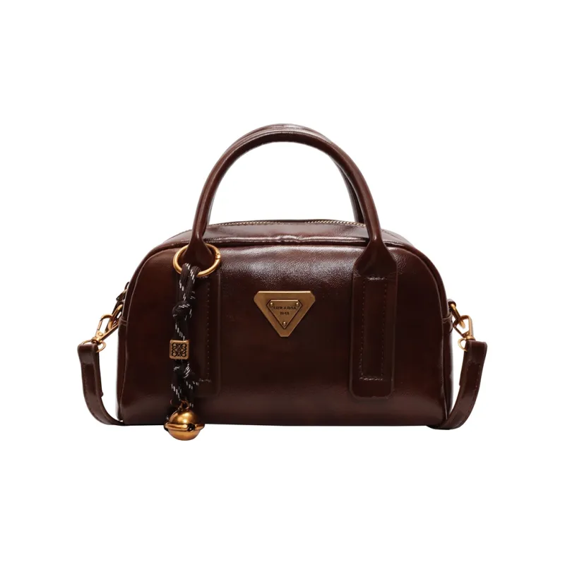 LUVISTRUE PU Shoulder Bag Handbag Crossbody Bag Medium Size Women's Black/Ecru/Coffee/Brown-12