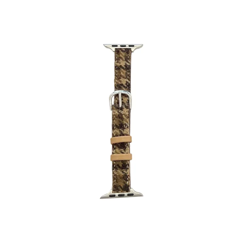NCFCK Watch Band Apple Compatibility Woolen Leather Material-12