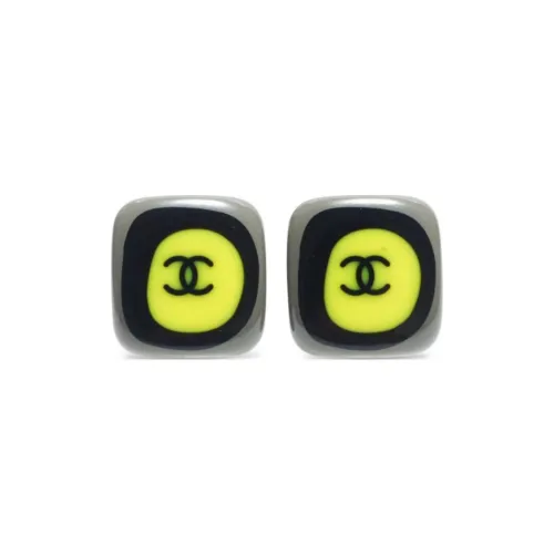 CHANEL 2003 Cc Clip-on Earrings