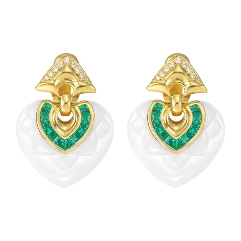 M`GARDEN 925 Sterling Silver Earrings Women's-4