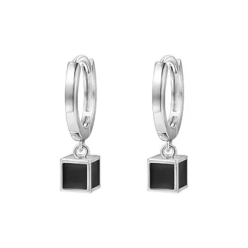 KING TAI FOOK 999 Fine Silver Resin Earrings Women's