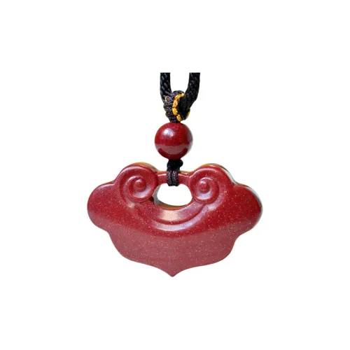 HUWEI Cinnabar Necklaces Unisex