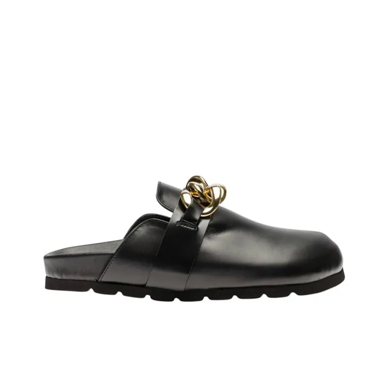 ALOHAS Wrap-toe Slippers Women's Black-1