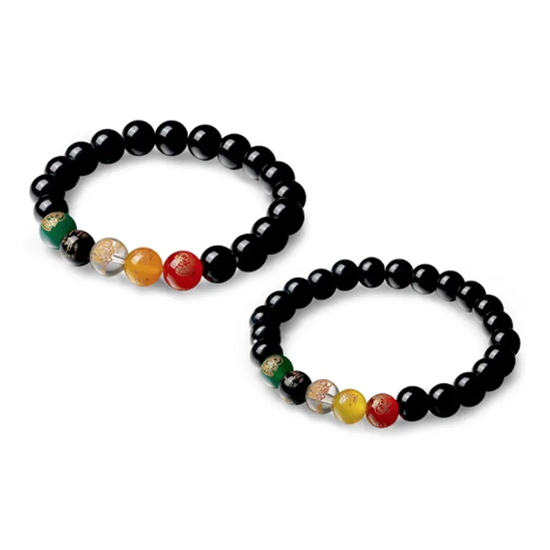 CIROCCO Obsidian Jade Bracelets Unisex-8