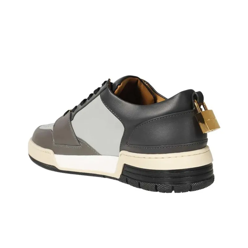 Buscemi Low-Top Skateboard Shoes Men's Gray-2
