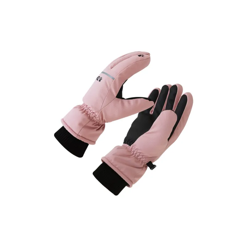 KELME Polyester Sports Gloves Unisex Black Gray Pink-8