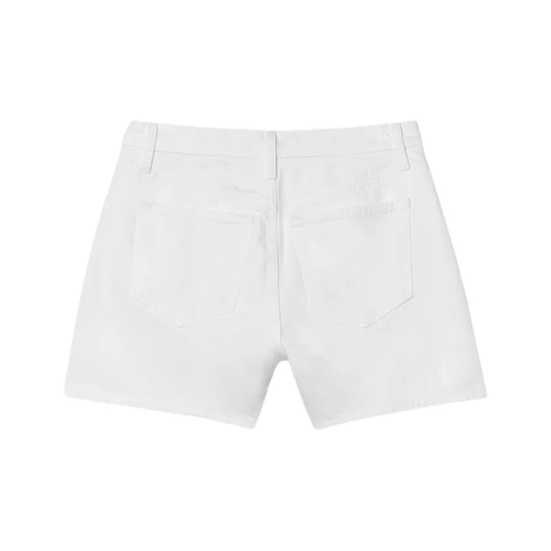 FRAME SS24 Denim Shorts Women's White-1