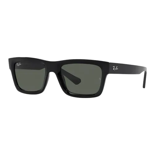 RayBan Acetate Square Sunglasses Unisex Black