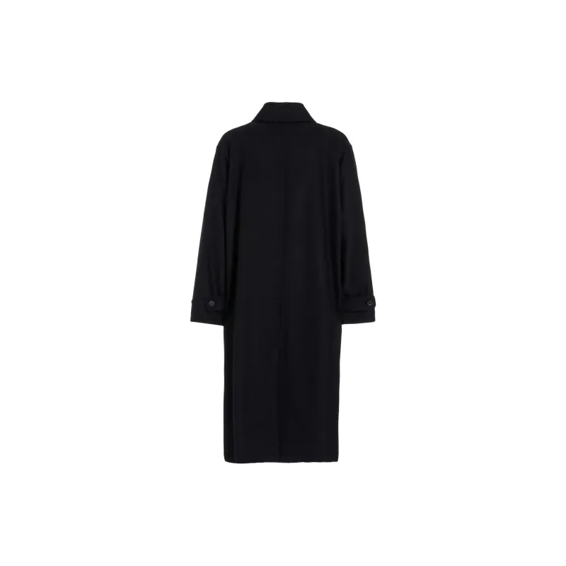 Yohji Yamamoto Coats Unisex Black-1