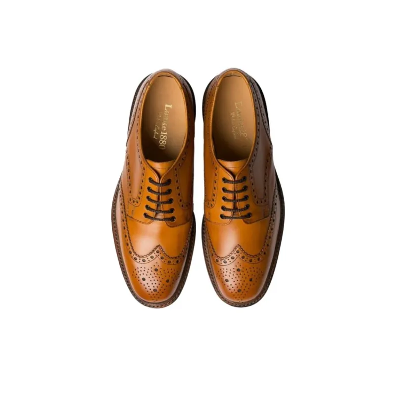 LOAKE Dress Shoes Men Low Top Brown-4