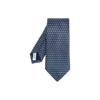Ferragamo Gancini Jacquard Tie