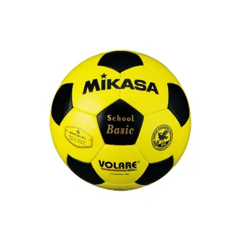 MIKASA Size 5 Ball Soccer Hand-Stitched Soccer Ball Unisex Yellow Black