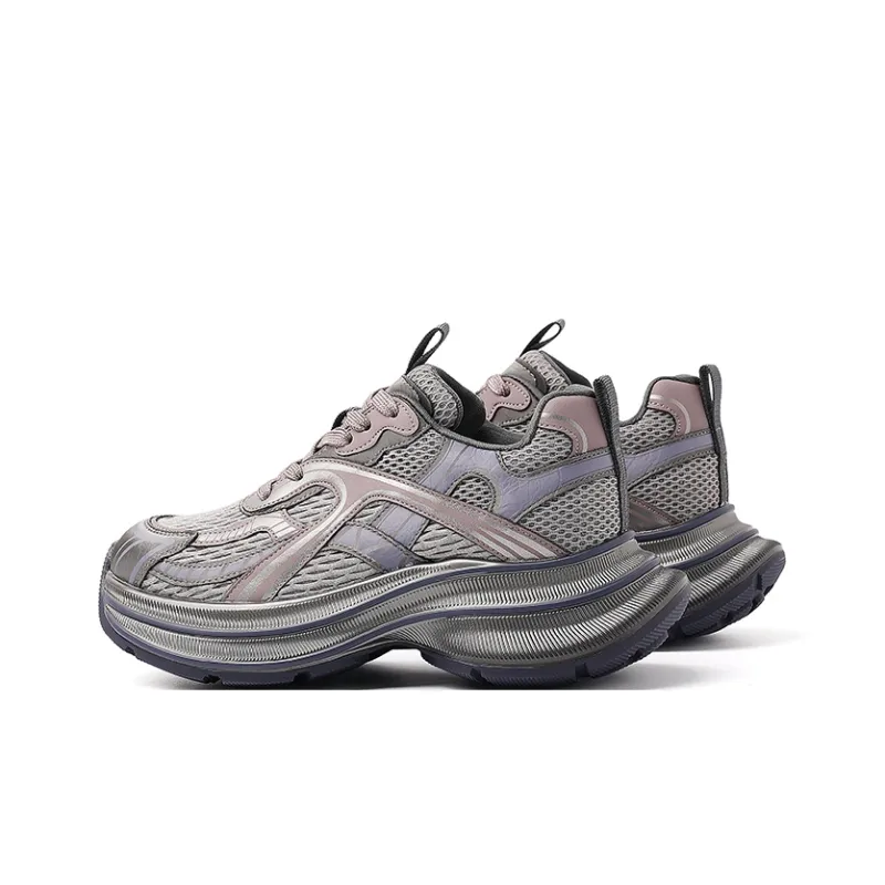 BURGELY Lightweight Warm Low-Top Chunky Sneakers Women's-18