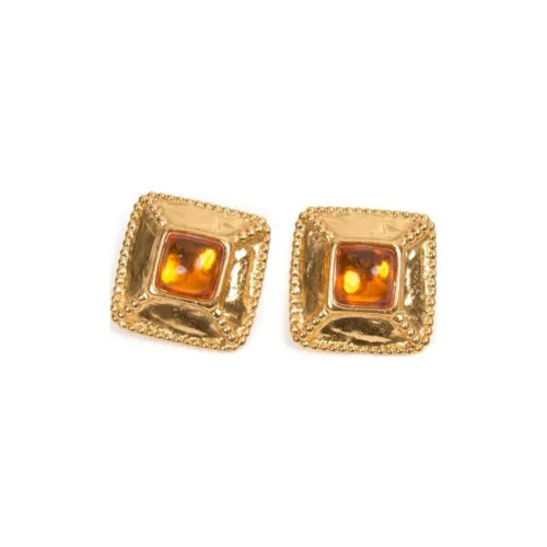 SAINT LAURENT 1990s Clip on Earrings