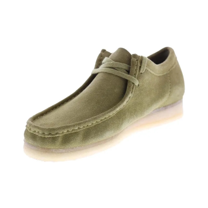 Clarks Wallabee Casual Shoes Men's Green-2