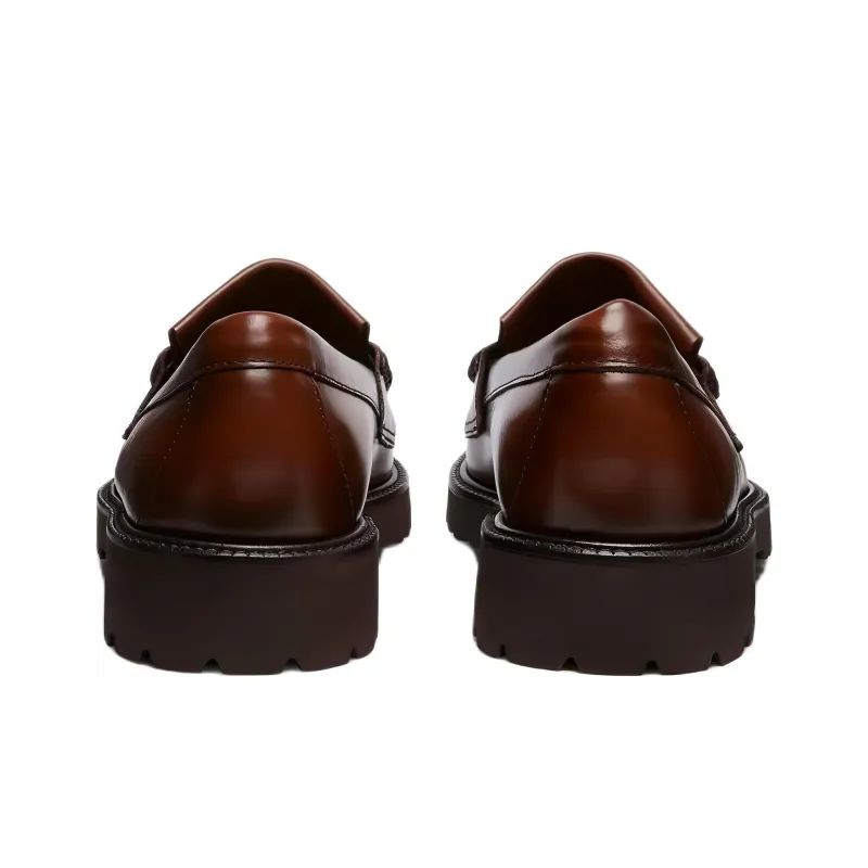 G.H. Bass & Co. Layton II Kiltie Loafers Men's Brown-4