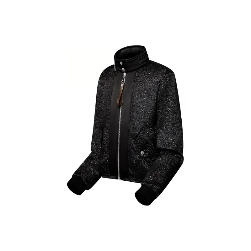 LOUIS VUITTON Monogram Jacquard Zip Up Jacket-2