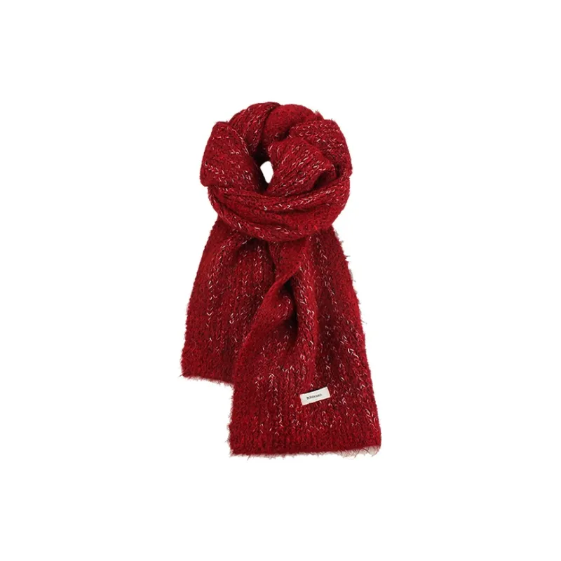 STUFFER Contains Wool Knit Scarves Unisex-13