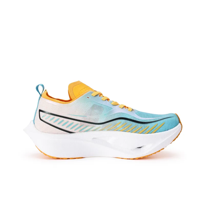 BYLEN Running Shoes Unisex Low Top Orange With Fruit Pieces-2