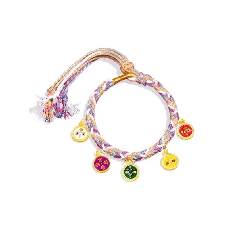 EUA Wealth From All Directions Bracelets Unisex-6