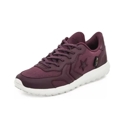 Converse Anti-Slip Wear-Resistant Low-Top Casual Shoes Men's Burgundy