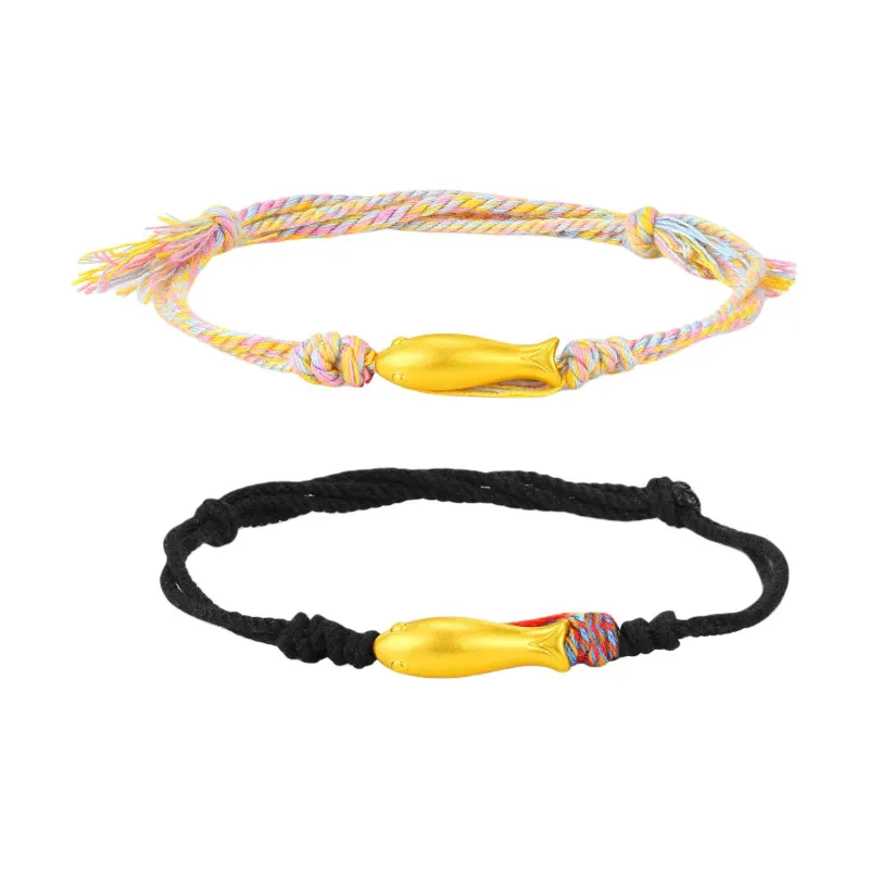 Love jewelry Gold Bracelet Unisex-6