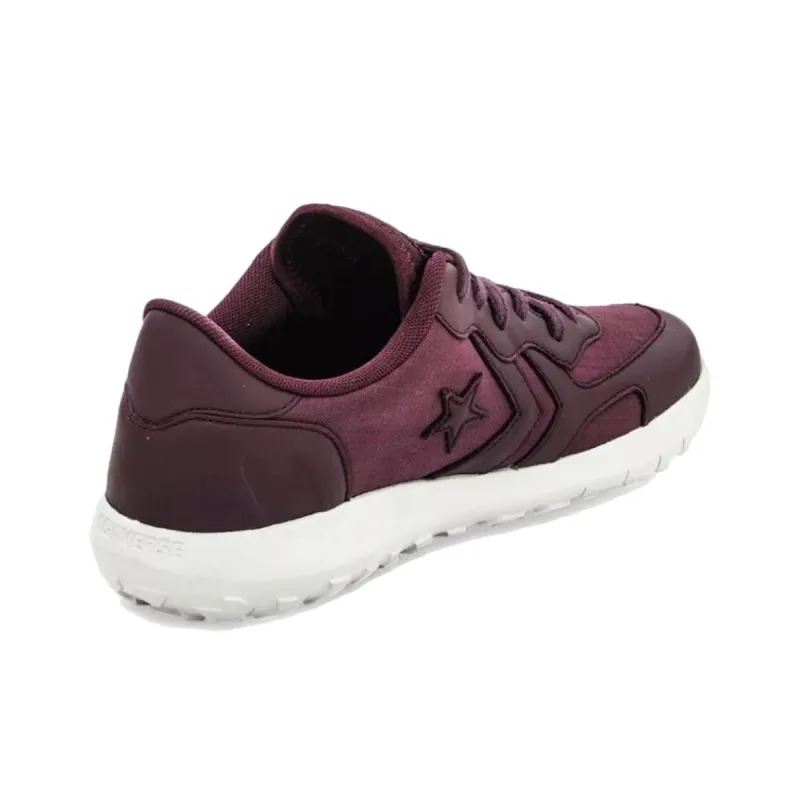 Converse Anti-Slip Wear-Resistant Low-Top Casual Shoes Men's Burgundy-2
