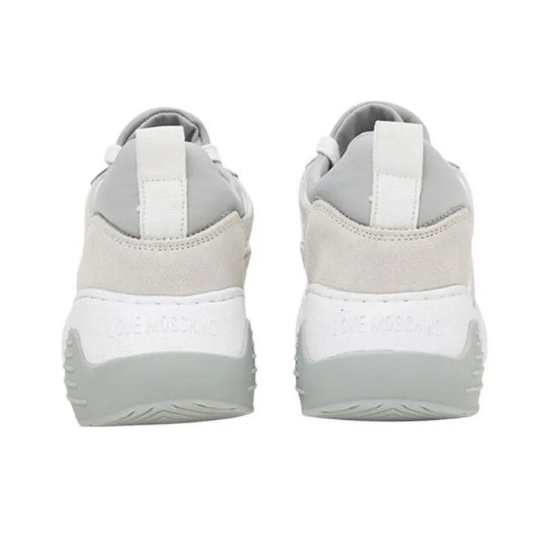 LOVE MOSCHINO Low Top Casual Shoes Women's Gray-4