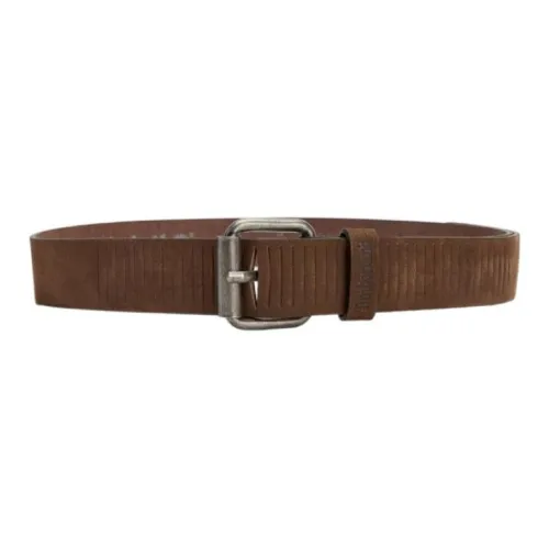 Timberland Leather Belts Men's Brown Width 3.5CM