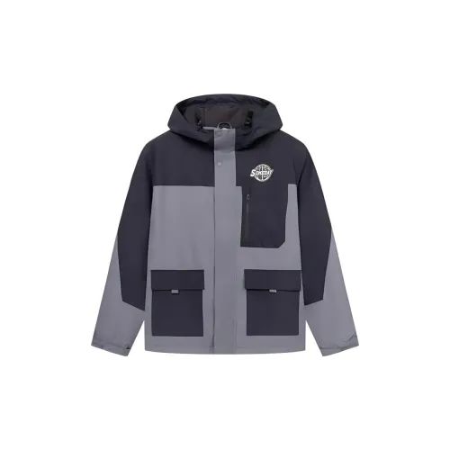 361° Basketball Collection Trench Coat Men's Gravel Gray/Super Black