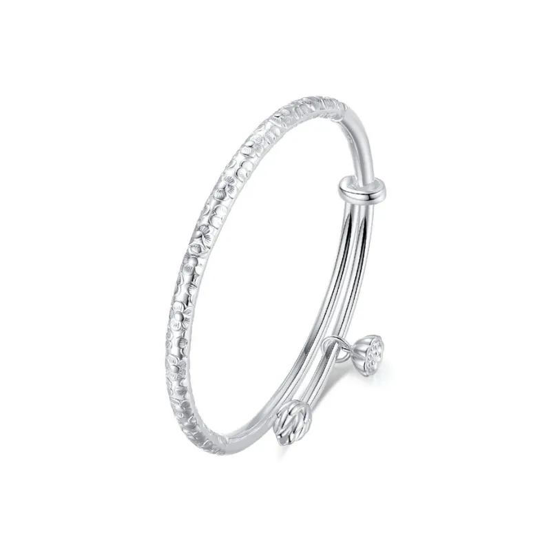 Asia Star Sterling Silver Bangles Women's-0