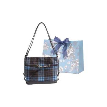 REDOO Woolen Handbag, Shoulder Bag, Crossbody Bag, Backpack Regular Women's Multicolor