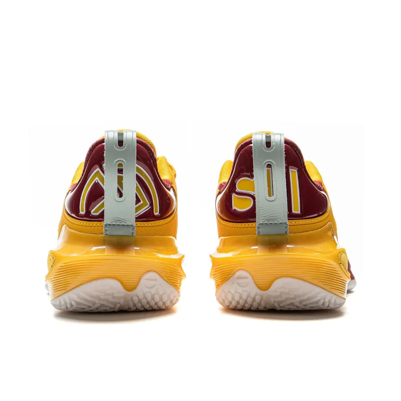 LiNing Flash Strike 11 Supportive And Elastic Low Top Basketball Shoes Men's Yellow-2