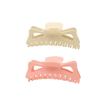 Yiru Acrylic Shark Hair Clip With Detachable Back Plate Women's