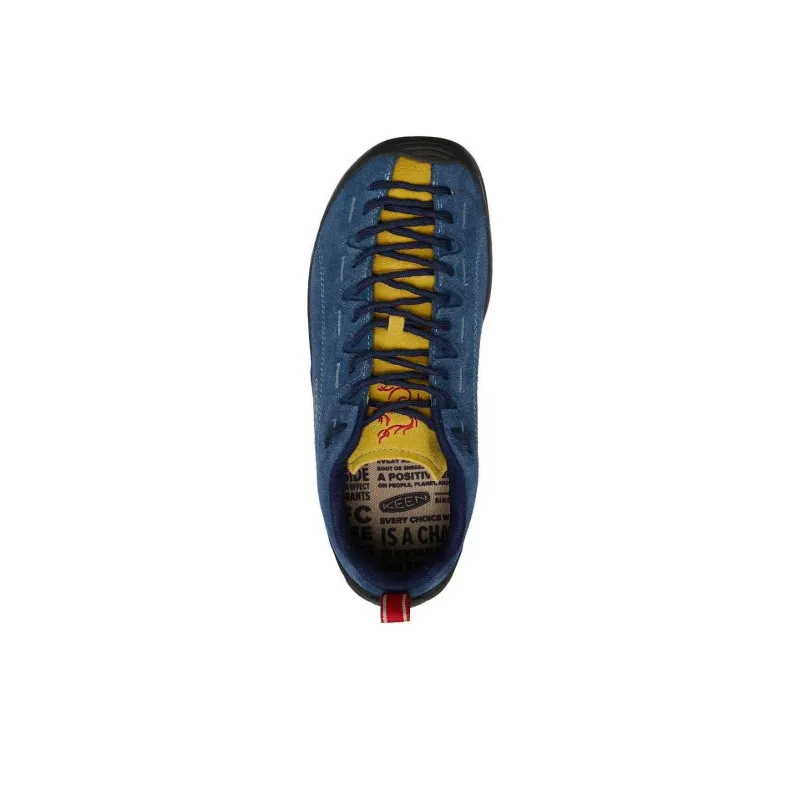 Keen Jasper Outdoor Shoes Men Low Top Yellow/Blue-9
