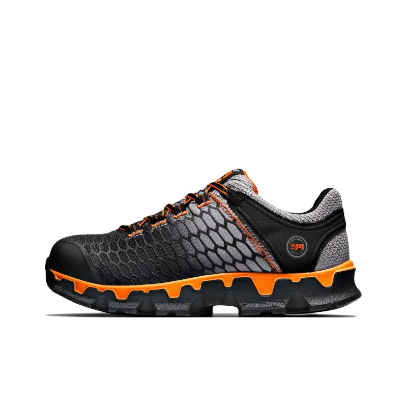 Timberland Anti-Slip Wear-Resistant Low-Top Casual Shoes Men's Gray Orange-0