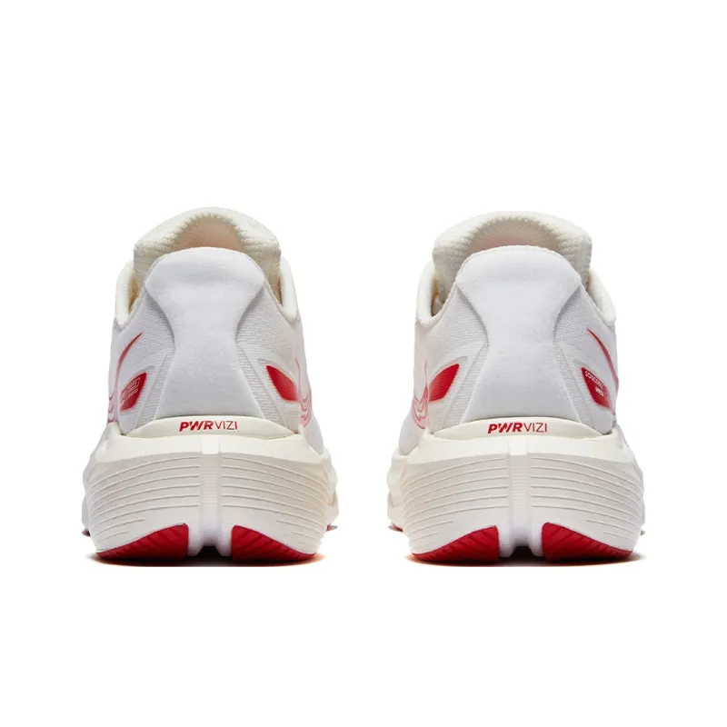 Saucony Slay 2 Low Top Running Shoes Unisex White Red-3