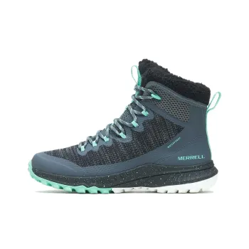 MERRELL Bravada Anti-Slip Wear-Resistant High-Top Trekking Shoes Women's Blue Black