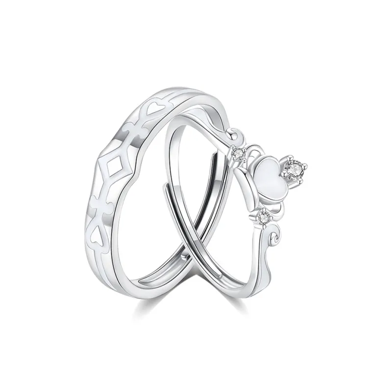 VANA 925 Sterling Silver Rings Unisex-0