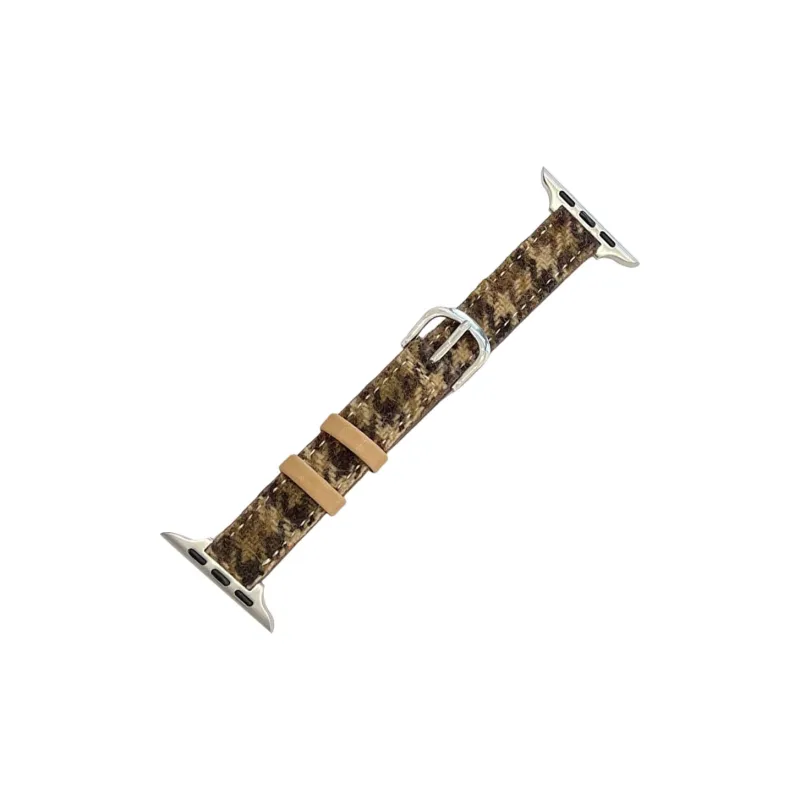 NCFCK Watch Band Apple Compatibility Woolen Leather Material-13