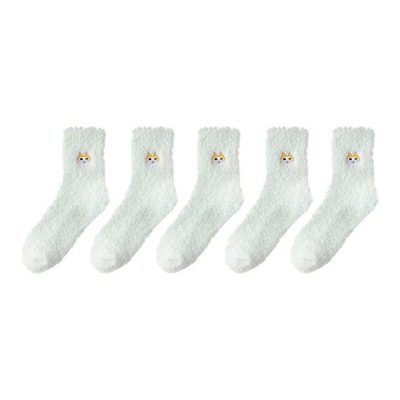 Caramella Mid Calf Socks Women's 5 Pack-9