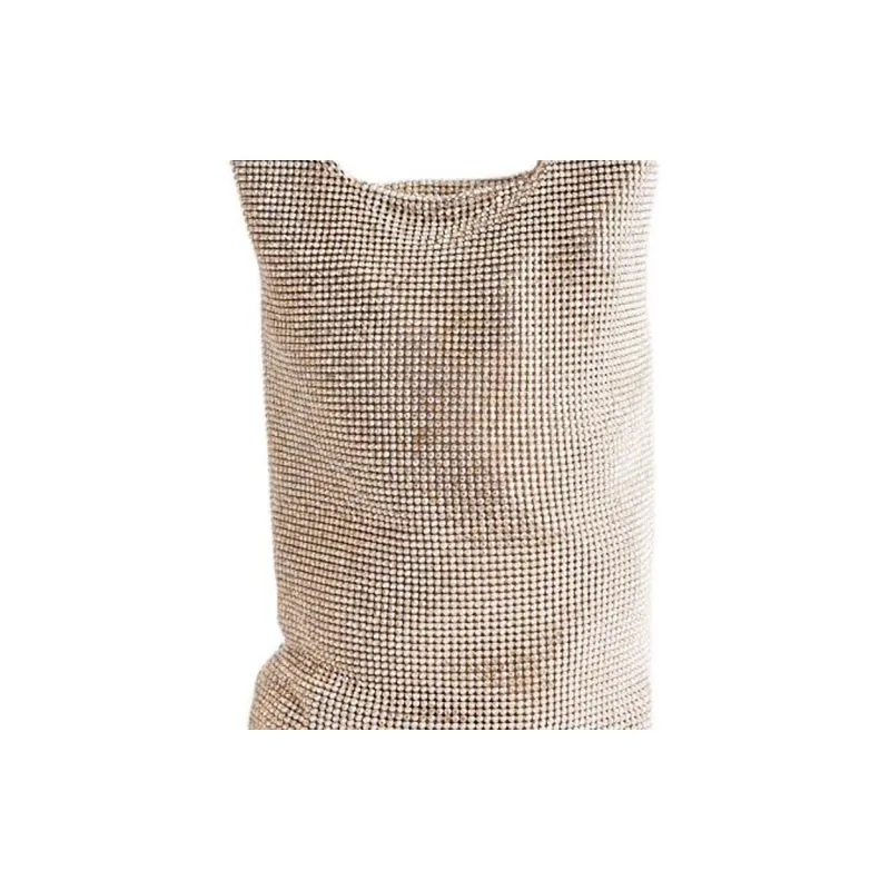 KARA Crystal embellished Mesh Tote Bag-2