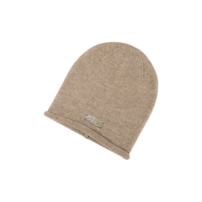 Pepsi Acrylic Beanies Unisex Black Coffee Khaki Beige Light Gray-7