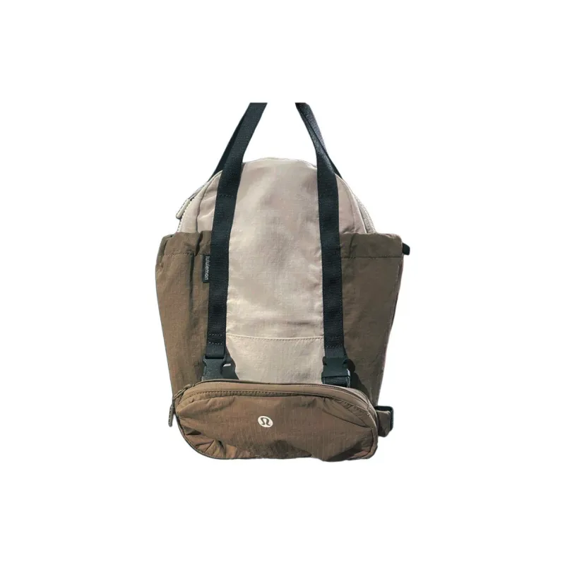 Lululemon Backpacks Deer Umber & Bone White & Slate Brown-1