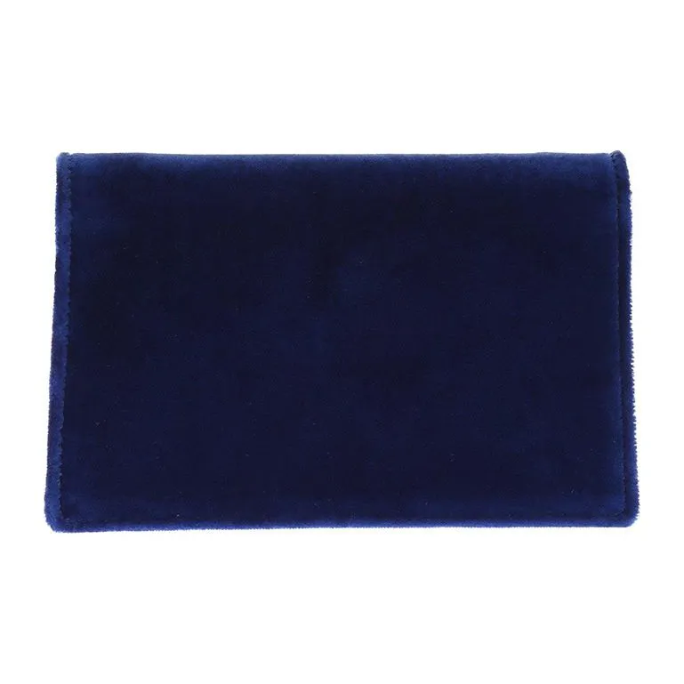 GUCCI Dionysus Velvet Chain Crossbody Bag Shoulder Bag Extra Mini Women's Dark Blue-2