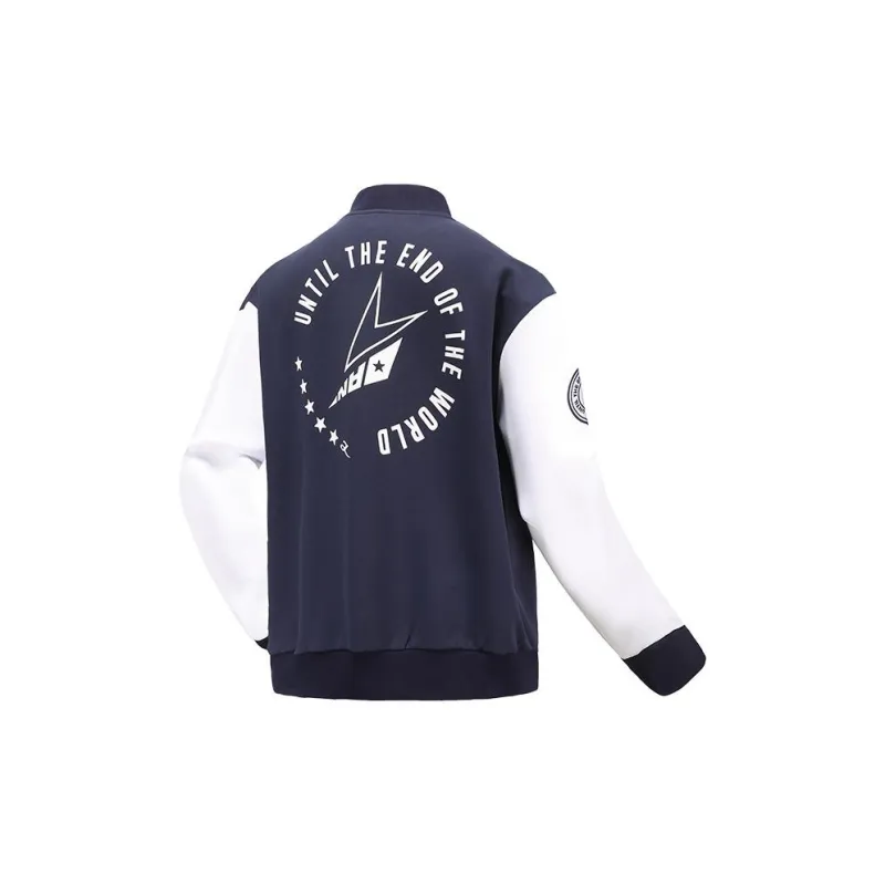 YONEX Lin Dan Series Baseball Jacket Men's Navy Blue-1