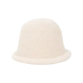 Hotwind Polyester Spandex Polyamide Bucket Hats Women's Beige