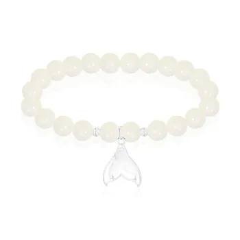 Cuz Strange Intention White Jade Bodhi Hand Accessory Women's