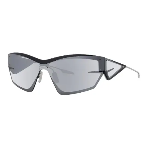 Givenchy cropped jakke med poleret finish