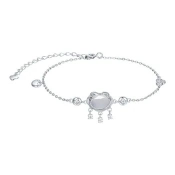 Century Edge Jewelry S925 Silver Chalcedony Bracelets Women's